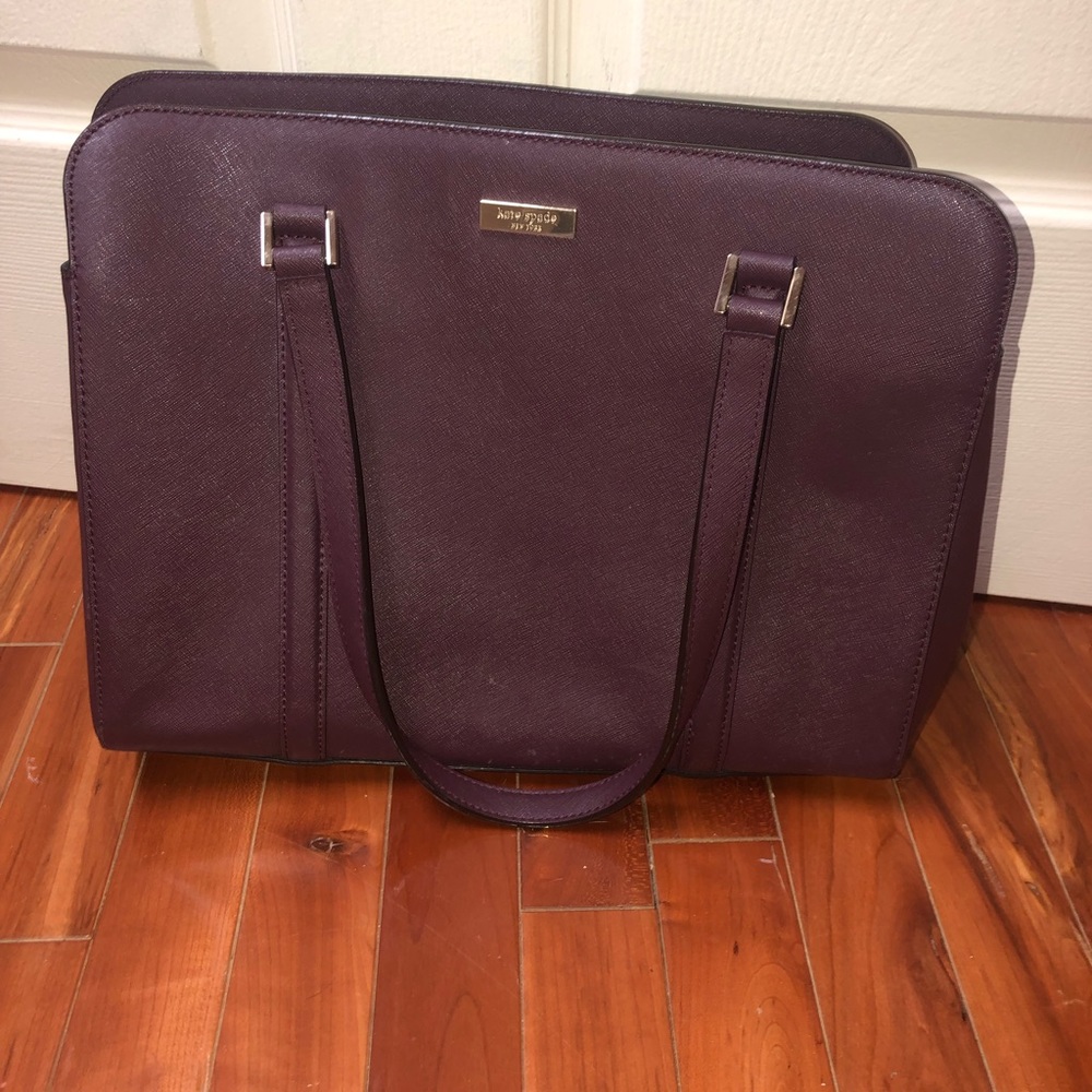 Deep purple Kate spade purse